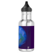 Friedlicher Planet Wasserflasche (Rechts)