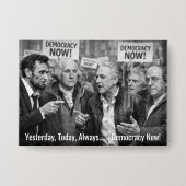 Friedlicher Protest Button (Vorderseite)