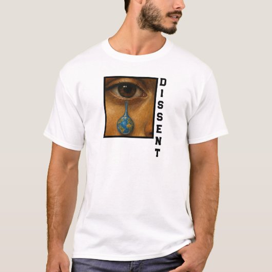 Friedlicher Protest T-Shirt (Vorderseite)
