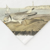 Friedlicher Regenpfeifer durch Audubon Fleecedecke (Ecke)