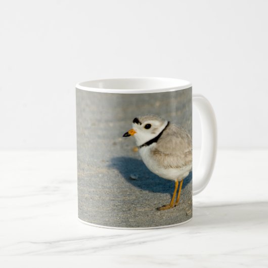 Friedlicher Regenpfeifer-Tasse Kaffeetasse (VorderseiteRechts)
