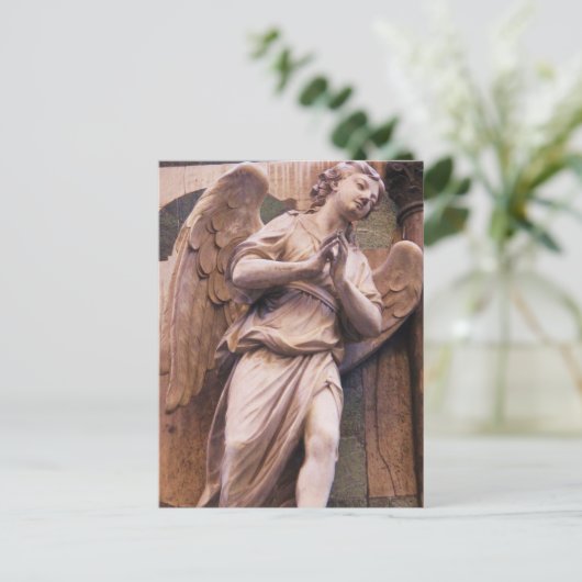 Friedlicher Renaissancegel Postkarte (Stehend Vorderseite)