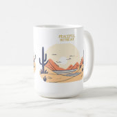 Friedlicher Rückzug Kaffeetasse (VorderseiteRechts)