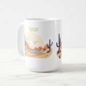 Friedlicher Rückzug Kaffeetasse (Vorderseite Links)