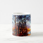 Friedlicher Rückzug Kaffeetasse (Mittel)