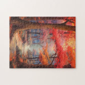 Friedlicher Rundgang Kunstgiesserei Puzzle (Horizontal)