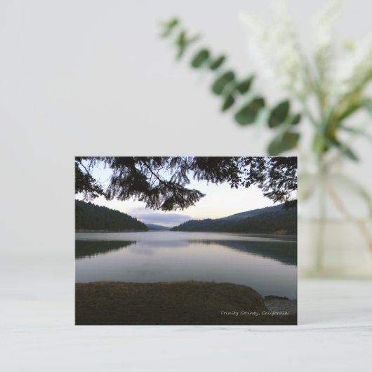 Friedlicher Ruth-See....... Postkarte (Stehend Vorderseite)