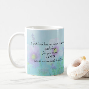 Friedlicher Schlaf, Psalmen 4 Kaffeetasse