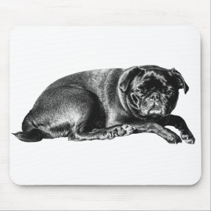 Friedlicher Schreibtisch, kreative Note Mousepad