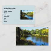 Friedlicher See Visitenkarte (Vorne/Hinten)