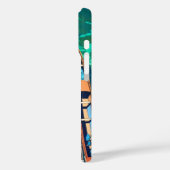 Friedlicher Sommersteg Case-Mate iPhone Hülle (Rückseite / Links)