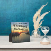 FRIEDLICHER SONNENANSCHLUSS AM SEE FOTOPLATTE (InSitu)