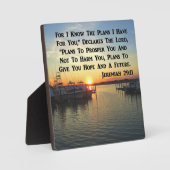 FRIEDLICHER SONNENANSCHLUSS AM SEE FOTOPLATTE (Vorderseite)