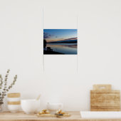 Friedlicher Sonnenaufgang Poster (Küche)