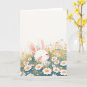 Friedlicher Sonnenschlummer Karte (Gelbe Blume)