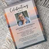 Friedlicher Sonnenuntergang im Foto des Lebens Einladung