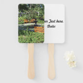 Friedlicher Springbrunnen am Ventilator Fächer (Vorne und Hinten)