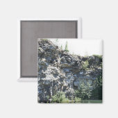 Friedlicher Steinbruch Naturfotografie Magnet (Vorderseite/Rückseite)