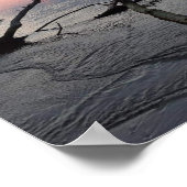 Friedlicher Strand Poster (Ecke)