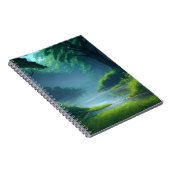 Friedlicher Sumpf im Grünwald Notizblock (Rechte Seite)