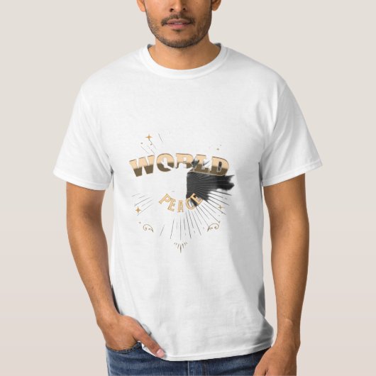 friedlicher T - Shirt (Vorderseite)