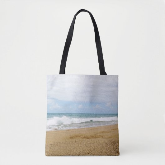 Friedlicher Tag am Strand Tasche (Vorderseite)