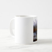 Friedlicher Teich in Maine Kaffeetasse (Vorderseite Links)