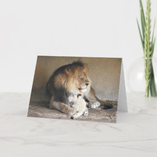 Friedlicher Urlaub Feiertagskarte