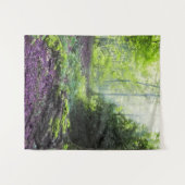 Friedlicher Wald Wandteppich (Vorderseite (Horizontal))