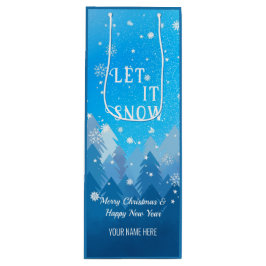 Friedlicher Wald-Weihnachten Neujahr Geschenktüte Für Weinflaschen