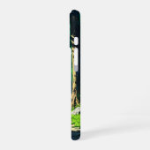 Friedlicher Waldweg iPhone 16 Hülle (Linke Seite)