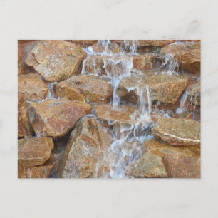 Friedlicher Wasserfall Postkarte