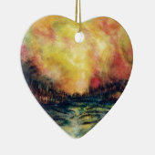 Friedlicher Weg Keramik Ornament (Rechts)