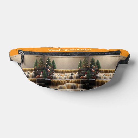 "Friedlicher Winterschlummer" Bauchtasche (Ablage )