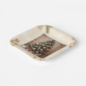 "Friedlicher Winterschlummer" Pappteller (Gewinkelt)