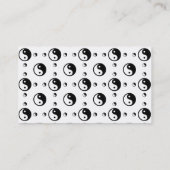 Friedlicher Yin Yang Visitenkarte (Rückseite)