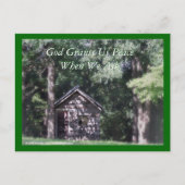 friedlichErmutigendCard anpassen Postkarte (Vorderseite)