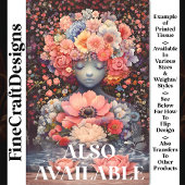 Friedliches blaues Skin Abbildung AG31 Seidenpapier