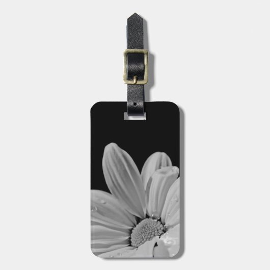 Friedliches Blumen Gepäckanhänger (Vorderseite vertikal)