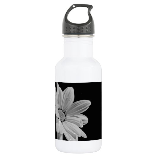 Friedliches Blumen Trinkflasche (Vorderseite)
