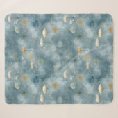 Friedliches Blumengarten-Blumenmuster (6) Sherpadecke (Vorderseite (Horizontal))
