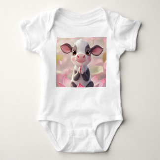 Friedliches Cala on Lotus - Baby Bodysuit Baby Strampler