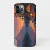 Friedliches Camping am Bergsee Case-Mate iPhone Hülle (Rückseite)