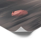 Friedliches Cherry Blossom und Poster der Teich-Ar (Ecke)