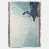 Friedliches Design der wasserseitigen Meditation Decke (Vorderseite Vertikal)