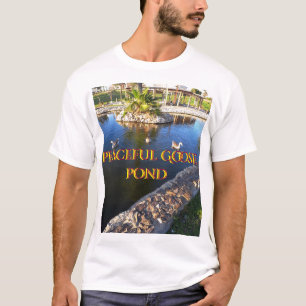 Friedliches Gänseteich-T-Shirt T-Shirt