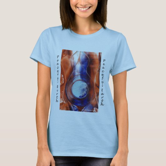 friedliches Geburtst-shirt T-Shirt (Vorderseite)