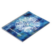 Friedliches Gedanken-Notizbuch Notizblock (Linke Seite)