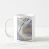 Friedliches Gloom Wasserfarbenwelt Landschaft Kaffeetasse (Links)
