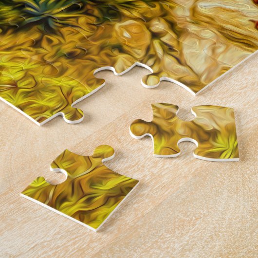 Friedliches italienisches Dorf am Meer Puzzle (Seite)